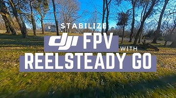 Stabilize DJI FPV Footage with ReelSteady Go