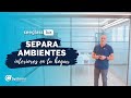 SEPARA AMBIENTES interiores con la NUEVA DECORACIÓN estilo industrial | Seeglass LUX