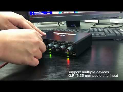 Q24 tarjeta de sonido externo