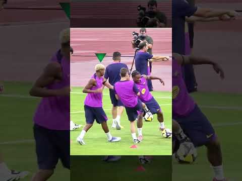 Lamine Yamal Turns Training into His Playground!😂