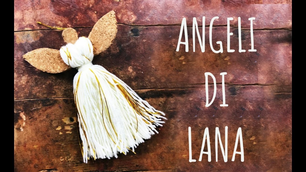 Angeli Di Lana Decorazioni Di Natale Bellissime E Facilissime Natale Riciclo Creativo Arte Per Te Youtube