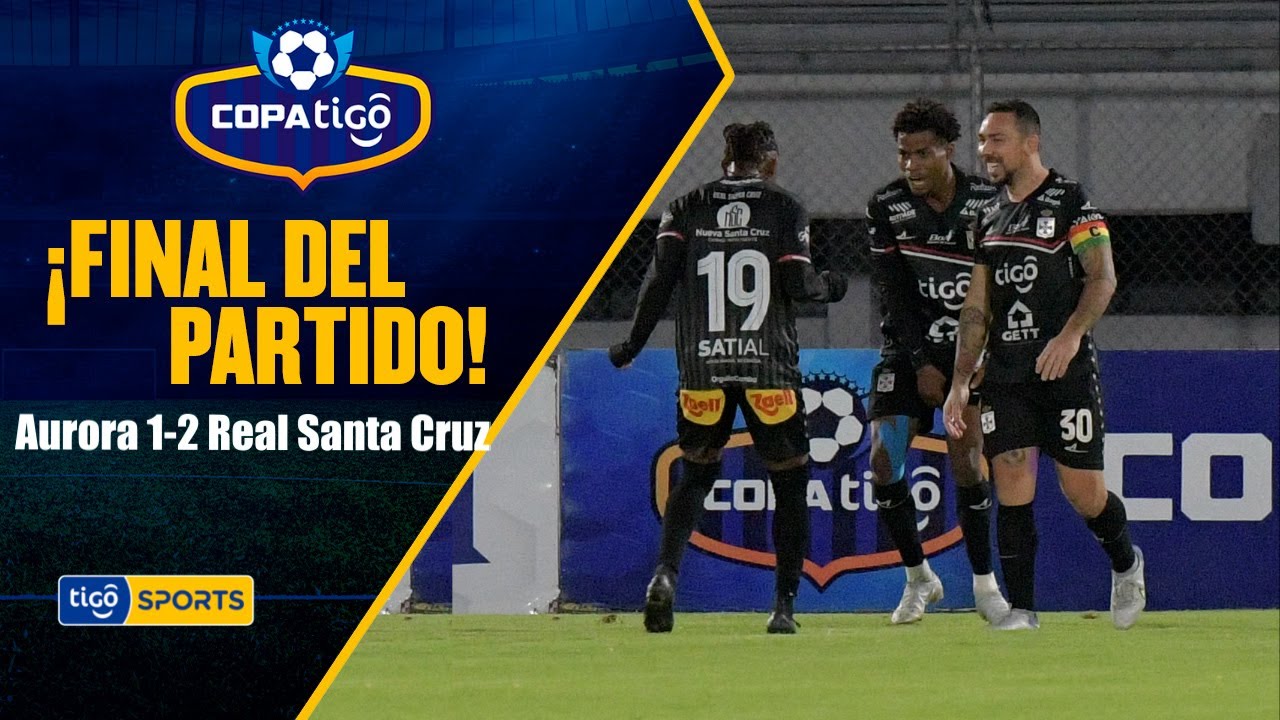 Final del partido! Triunfazo de Real Santa Cruz ante Aurora en Cochabamba.  