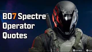 Black Ops 7 Zombies - Spectre Operator Quotes