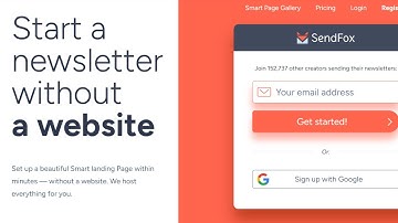 Sendfox Tutorial: How to Make a Landing Page in Sendfox
