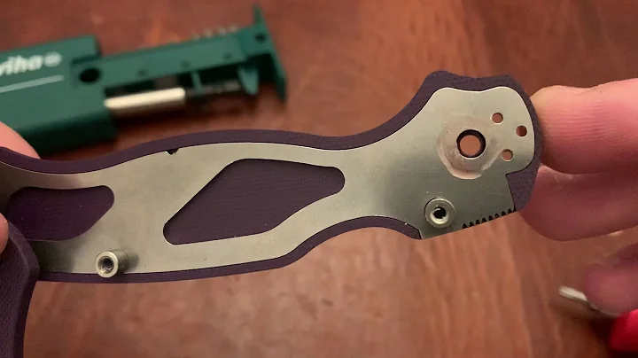 Spyderco Paramilitary 2 Disassembly and Tuning