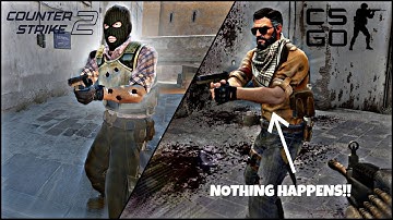 CS 2 vs CS-GO -  Physics And Details Comparison!