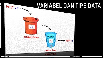 [Algoritma Pemrograman] Variabel dan Tipe Data