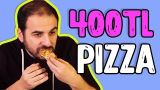 400 TL'lik Pizza Tattık  Hem Pahalı Hem İlginç  Beyinli, Yılan Balıklı Pizza