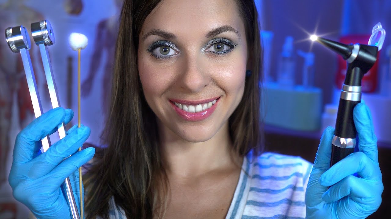 ASMR 💤 Sleep, Earwax, Ear Cleaning, Exam, Otoscope, Tuning Fork
