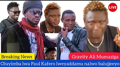 HO! GRAVITY GAKAABA GAKOMBA! MUTABANI WA PAUL KAFEERO AJEEYO OLUYIMBA LWA WALUMBE ZZAAYA KU YOUTUBE!