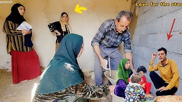 Disagreements and arguments between Maryam and Abbas over love ❤️ Setareh. Pejman