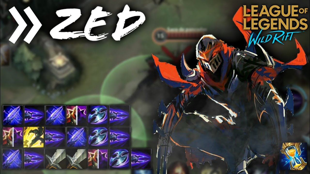 Zed Tutorial avançado Wild Rift Mecânicas, dicas, combos e mais