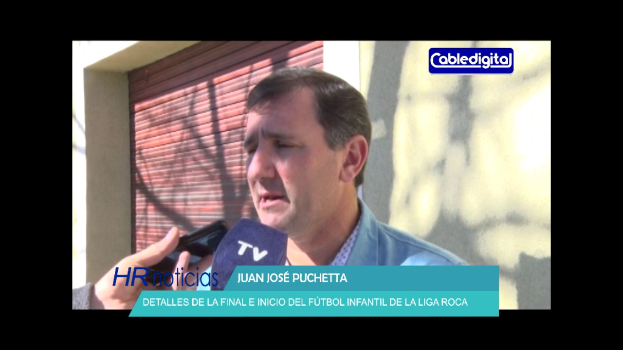 JUAN JOSE PUCHETTA DETALLES DE LA FINAL E INICIO DEL FUTBOL INFANTIL DE LA LIGA ROCA huinca renaco