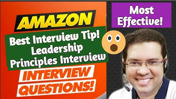 Best Interview Trick Ever 😎 Amazon HR Interview Questions & Answers | Amazon Leadership Principles