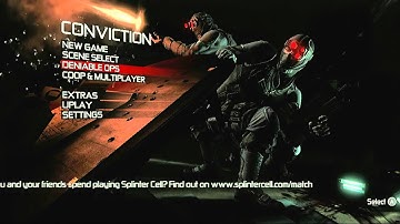 Splinter Cell: Conviction - Scaleform UI