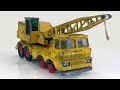 Matchbox King Size No. K-12. Restoration of the Scammell model mobile crane.