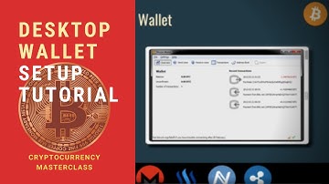 Desktop Wallet Tutorial | Setup & Add Cryptocurrency To A Desktop Wallet