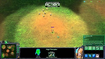 SC2 CustomCraft Psionic-Storm Showcase