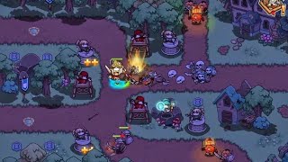 Crazy defense heroes - bright land level 1 screenshot 2