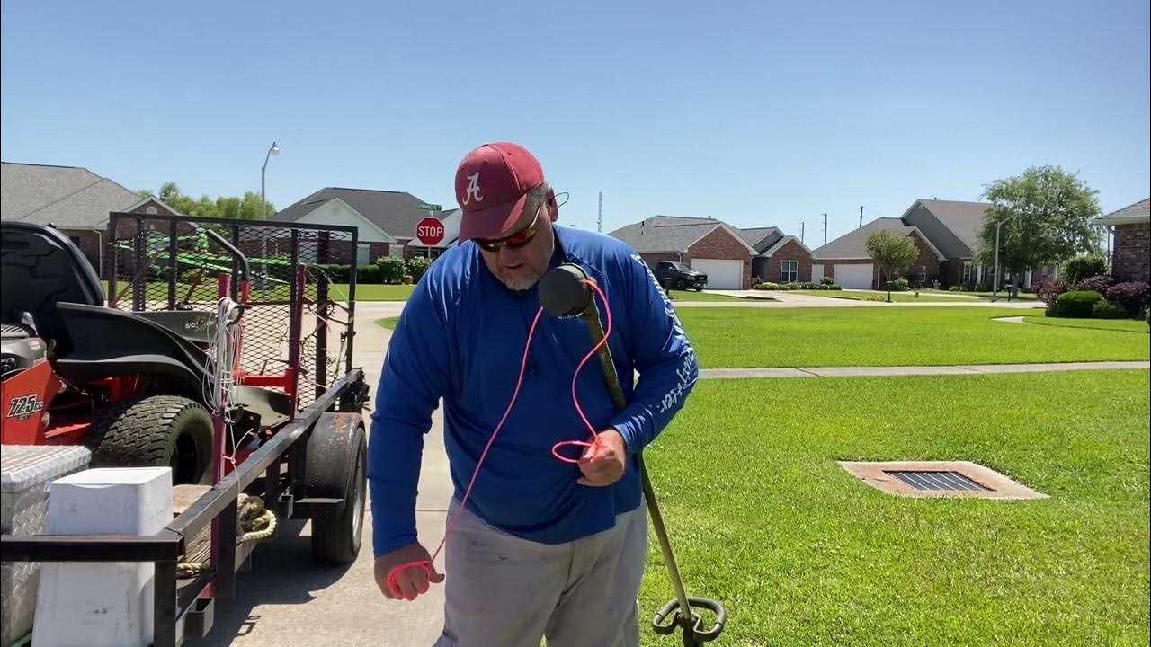 UnCut Stringing up a a trimmer. Using 130 Trimmer Line, YouTube