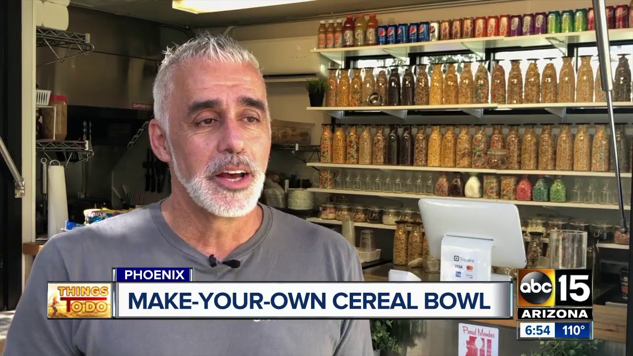 Breakfast or dessert? BFast cereal bar opens in Phoenix YouTube