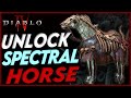 How to get the Ghost Horse Mount in Diablo 4 (Ghastly Reins/Spectral Charger)