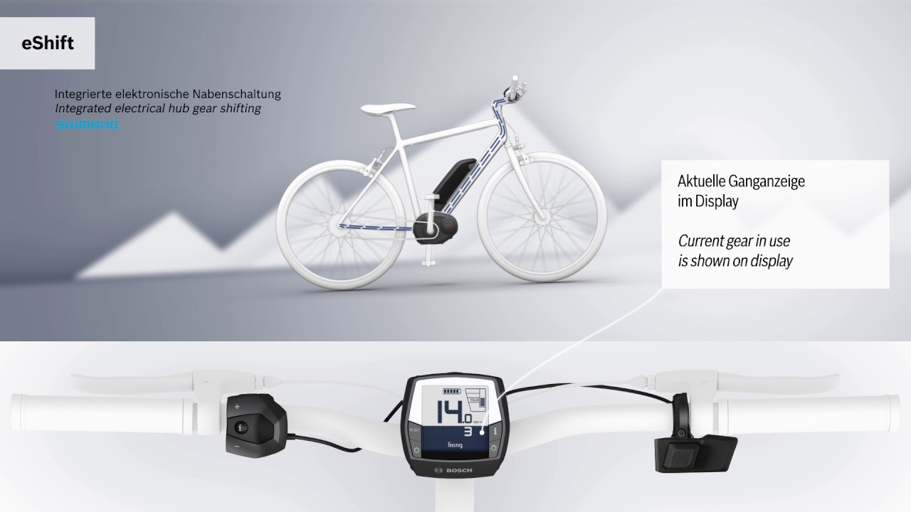 Bosch e-Shift elektronische Schaltung - e-motion e-Bike Experten