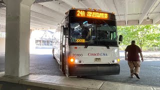 Coach USA: Onboard 2020 MCI D4500CT On the MNRR Port Jervis Shuttle From Middletown  Port Jervis