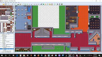 RPG Maker MV - My first game! Presenting Shizuoka University map with the floors 1 - 3!