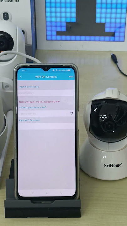 (Bahasa) Method A. QR CODE SCAN - Setup SriHome CCTV WiFi IP Camera Internet Online