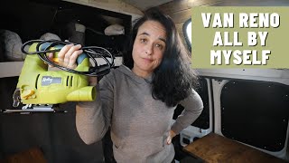 CANNOT BE WORSE THAN BEFORE... Installing my backsplash | Van build