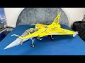 Fms rafale 80mm edf jet  unboxing  overview