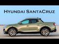 New 2022 Hyundai Santa Cruz -Compact Sport Adventure Pickup Truck Interior & Exterior