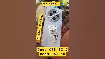 Poco C75 5g folder problem//Redmi A4 5G Display problem//Poco C75 Display light problem New method