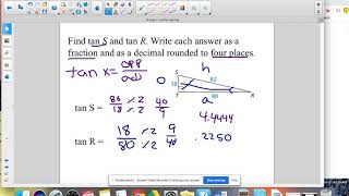 Geometry Section 9 4 Tangent Day 1
