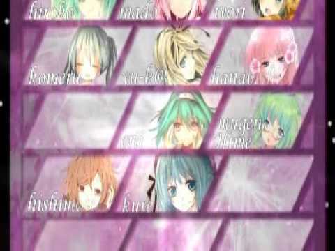 【合唱の缶詰（虹） 紫】 glow - Nico Nico Chorus