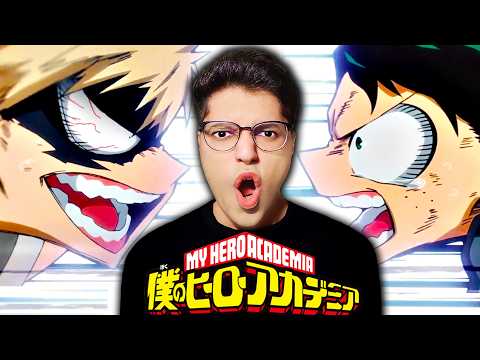 DEKU vs BAKUGO FULL FIGHT (First Time Reaction)