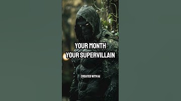 AI created Your Month Your Supervillain 🦹‍♀️ #shorts #aiart