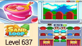 🏖️ Sand loop level 637 solution and walkthrough for gameplay 