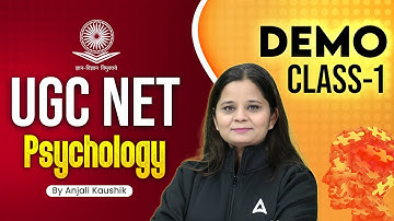 UGC NET Psychology | UGC NET Psychology Paper 2 Free Demo Class 1 By Anjali Ma’am