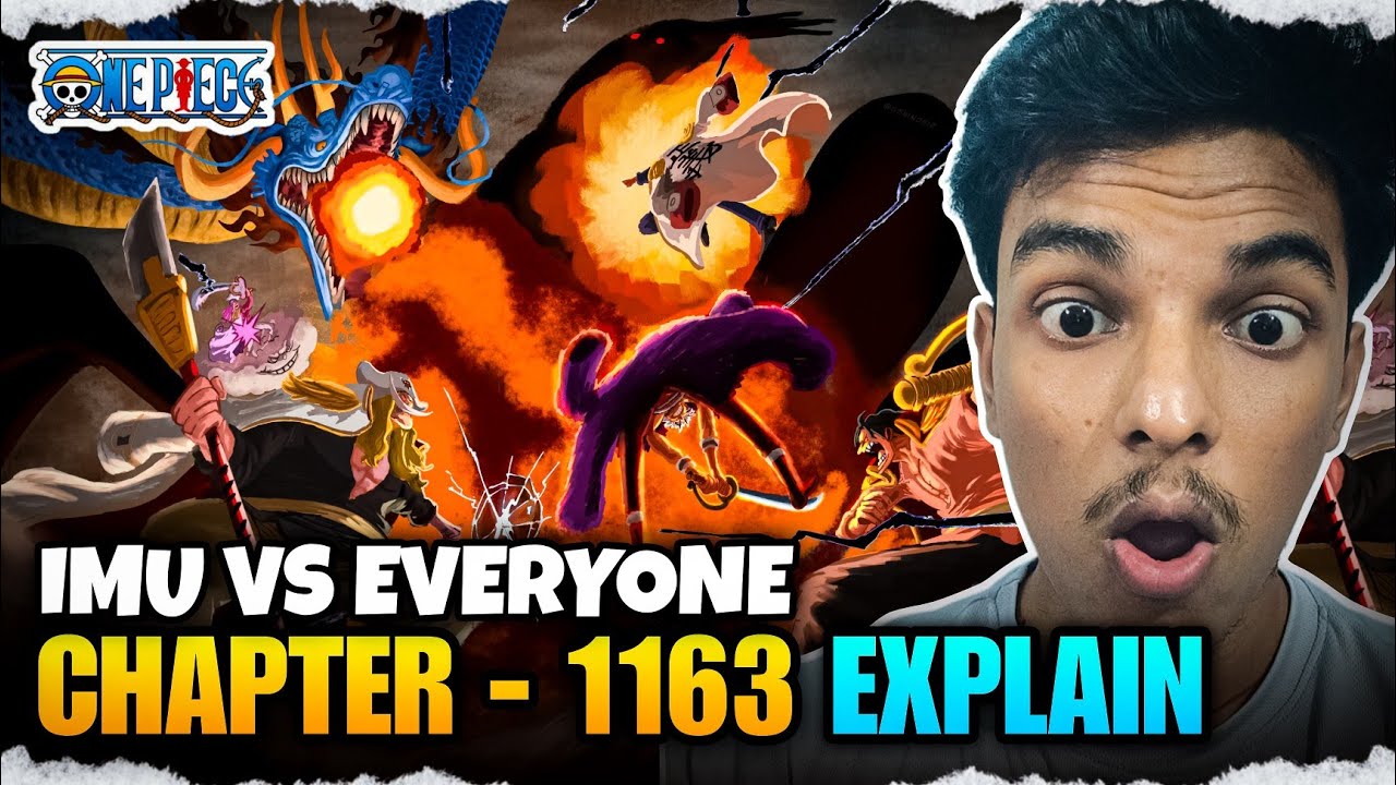 IMU DESTROYED ROCKS 😱 |One Piece Chapter 1163 Explain In Hindi