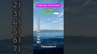 Can You Guess These 10 Grammar Terms 🤯 #shorts #quiz #trivia #grammar #englishgrammar