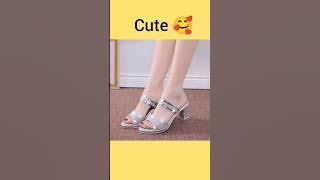 New beautiful heel sandal design 🥰 colour combination #heels #tiktok #new #