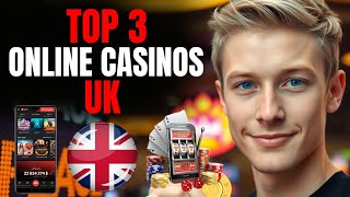 BEST UK ONLINE CASINOS | TOP 3 ONLINE UK CASINOS 🎯 Ranking, Bonus & Safe Sites