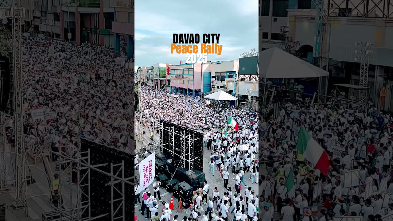 DAVAO CITY Peace Rally 01/13/2025 
