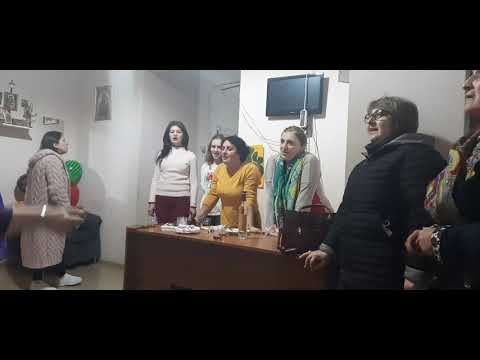 ანსამბლი ,,ლირა,, ვხურდებით ჩაწერის წინ