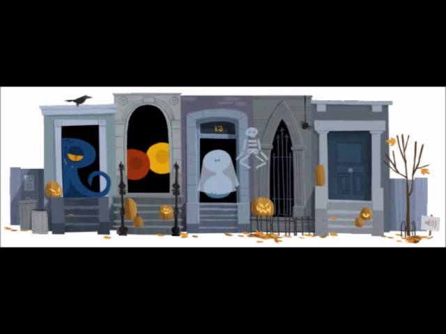 Google entra no clima de Halloween com fantasmas e novo doodle