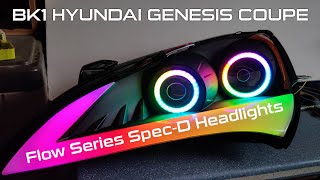 2010-2012 (BK1) Hyundai Genesis Coupe Custom Spec-D Headlights