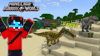 NAPUNTA ako sa JURASSIC WORLD | Minecraft PE screenshot 5