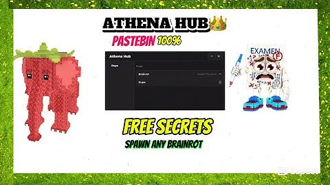 STEAL A BRAINROT | ATHENA HUB🔥 SPAWN ANY BRAINROT 👑| (🤩PASTEBIN🤩)